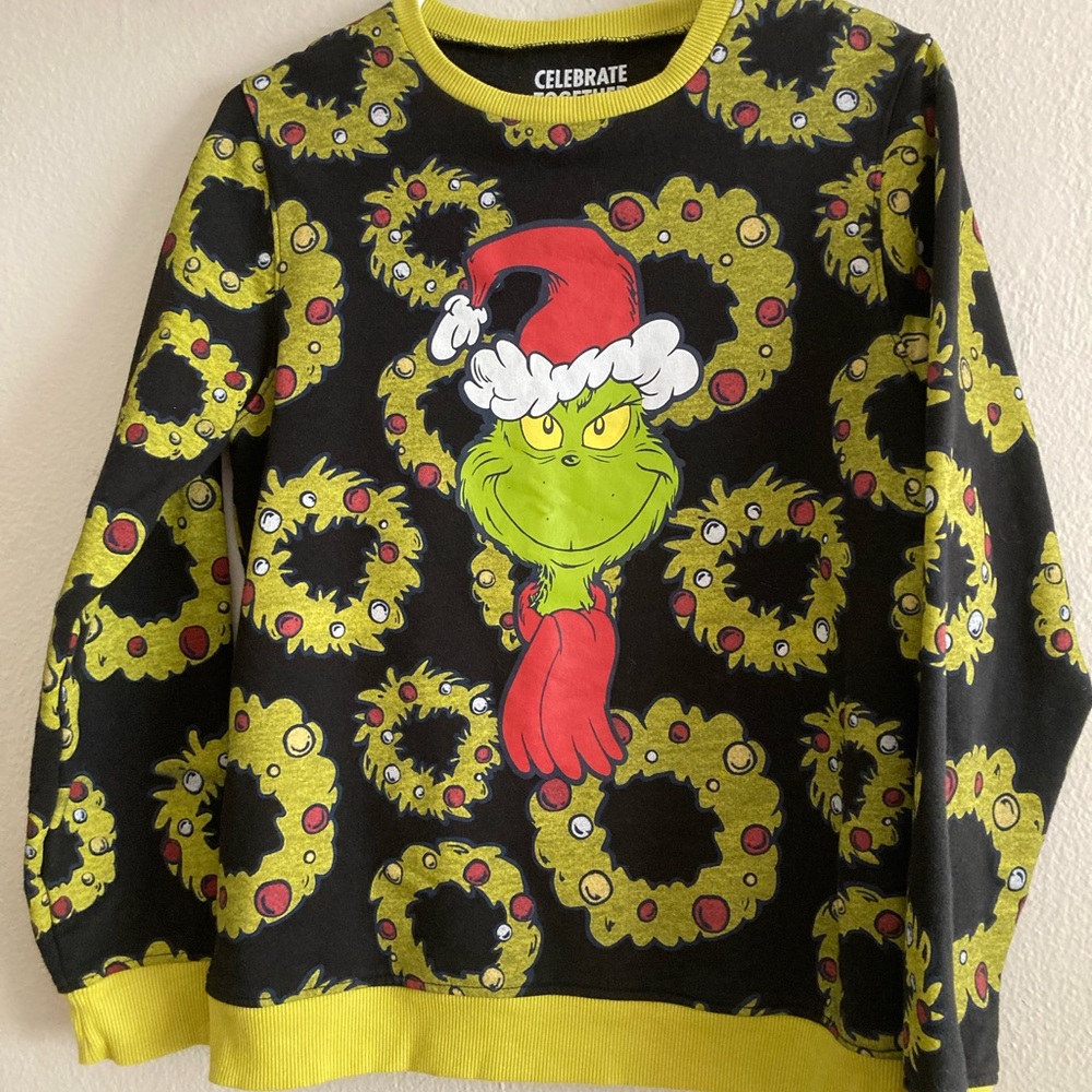 Grinch Sweatshirt boys